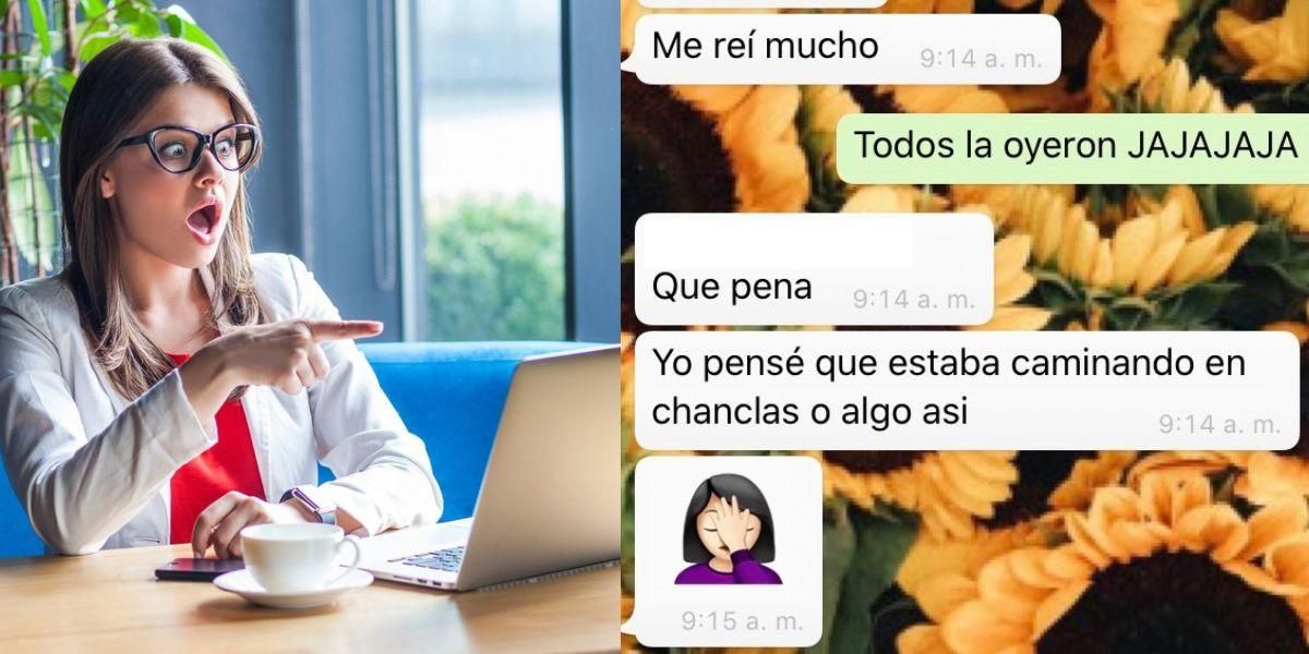 clase virtual interrumpida estudiante relaciones colombia
