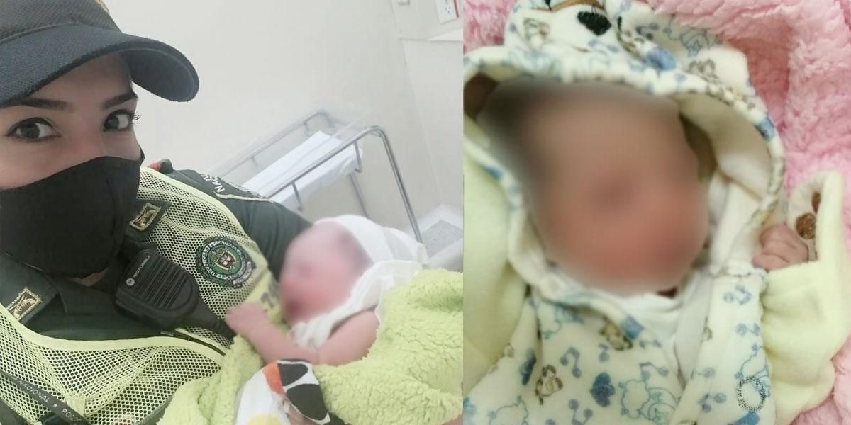 Nace una bebé en una patrulla de la Policía Nacional