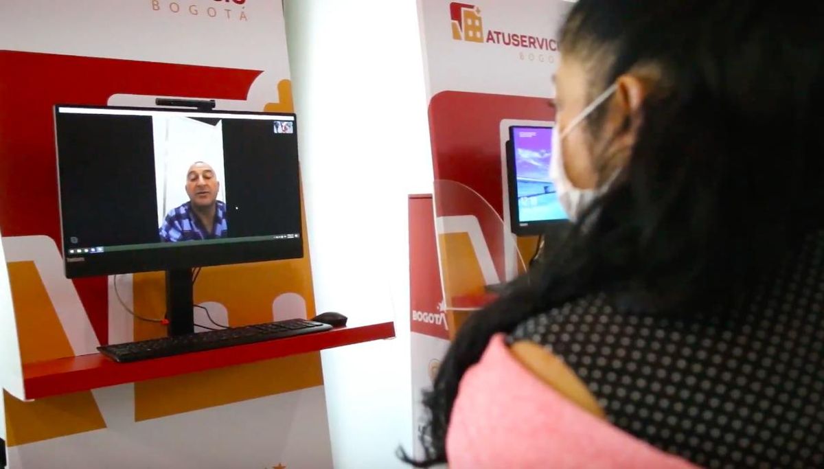 Centro Hospitalario de Corferias dispone de kioscos virtuales para acercar familias de pacientes