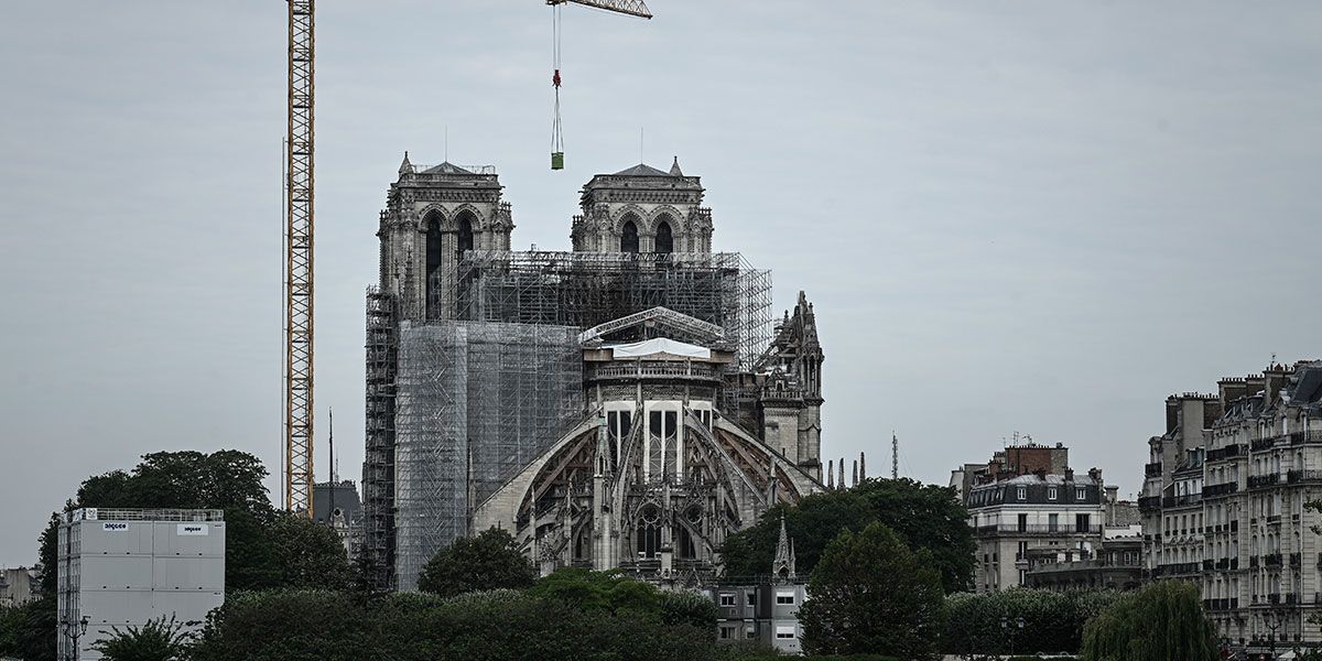 Empieza la etapa clave para la restauración de la catedral Notre Dame en París