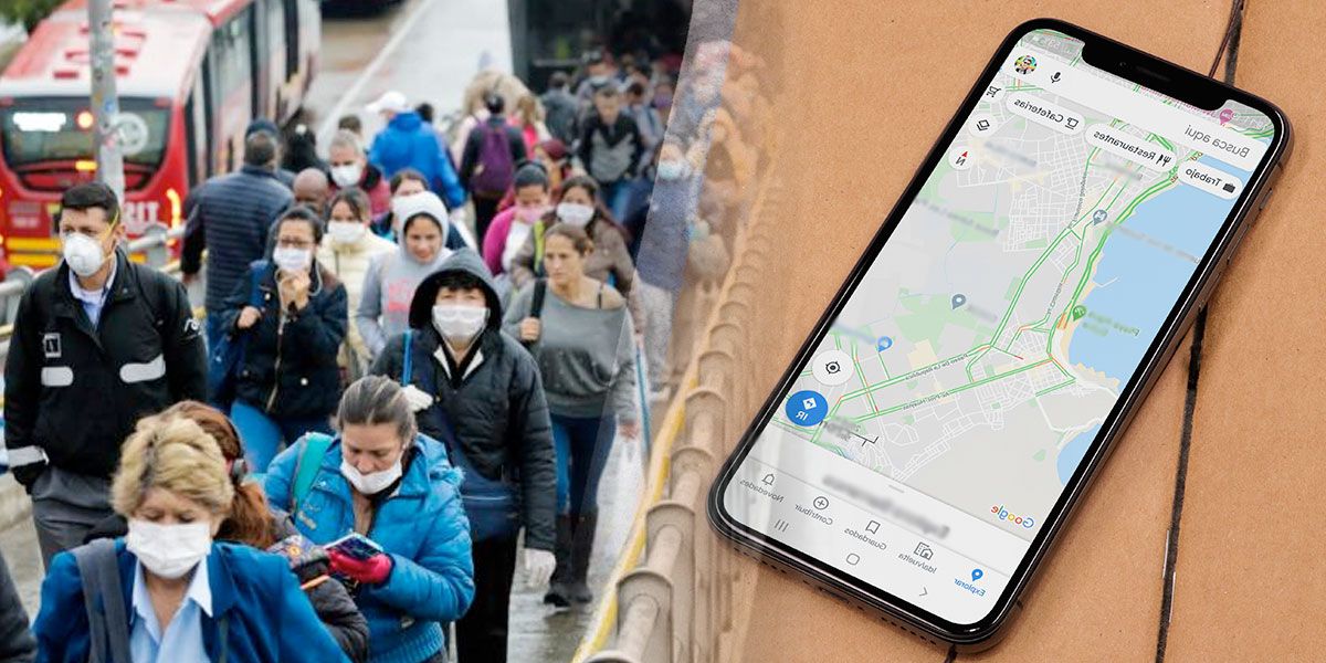 Google Maps informará de aglomeraciones por COVID-19 en transporte público