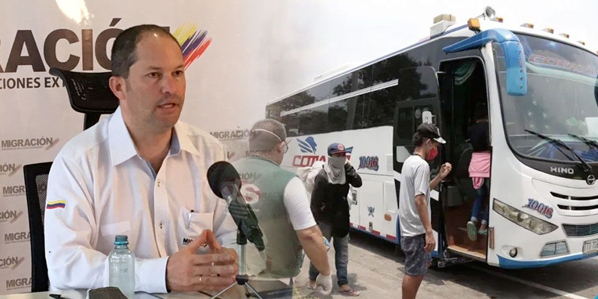 Gobierno restringe tránsito de buses con venezolanos hacia la frontera