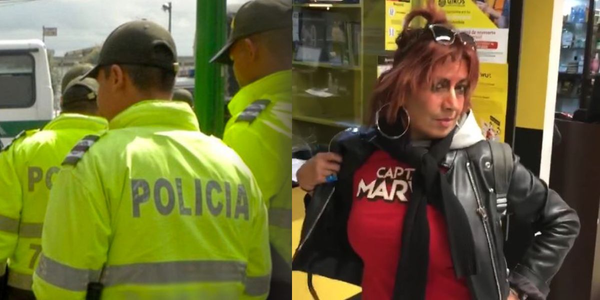 video viral mujer no usa tapabocas policia