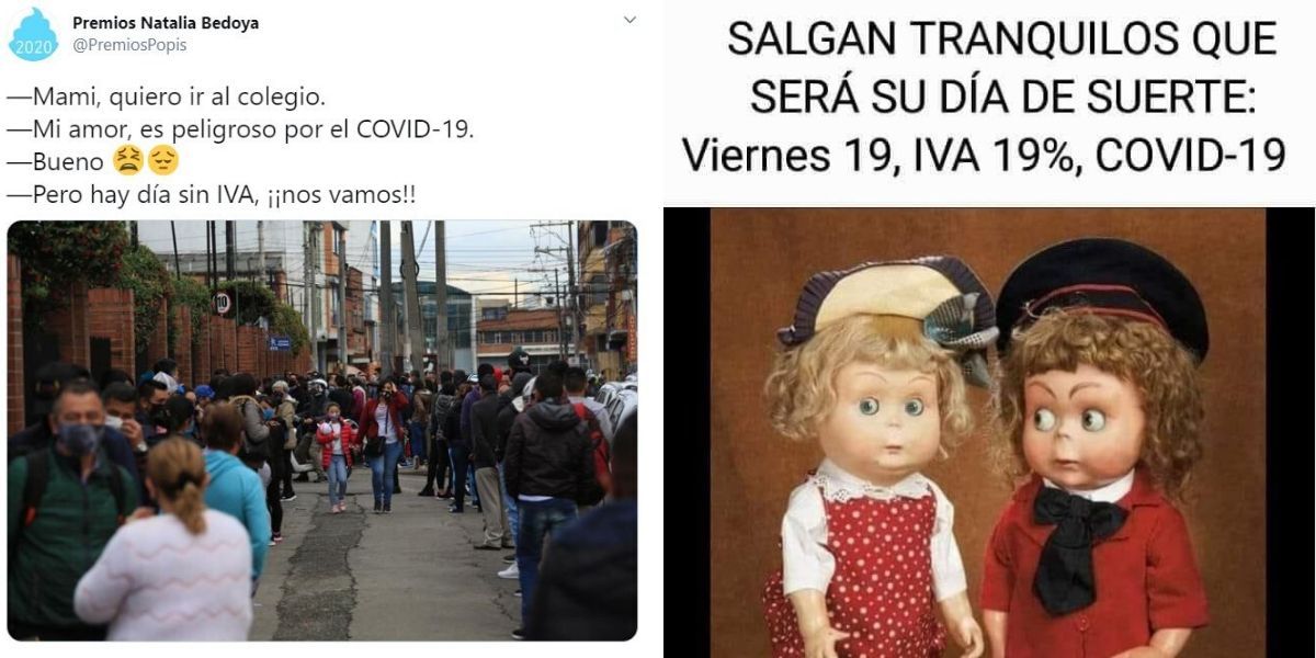 Mejores memes dia sin iva colombia