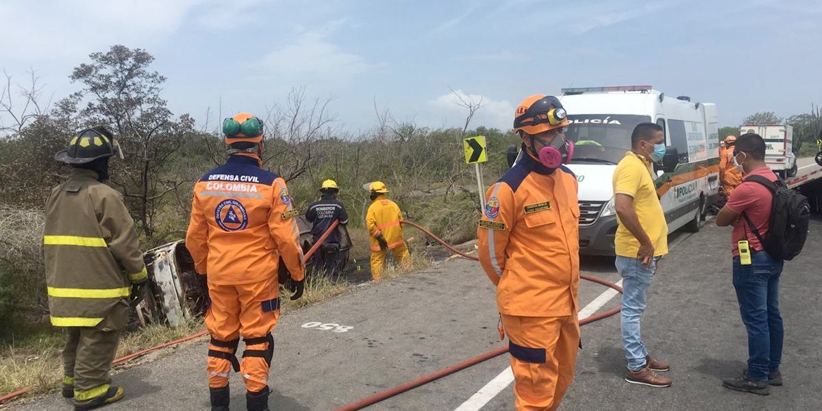 Secretaría de Salud de Bogotá recibe a pacientes con quemaduras tras explosión en Magdalena