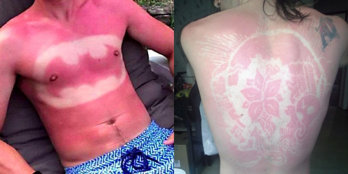 sunburnart tatuajes sol tendencia moda