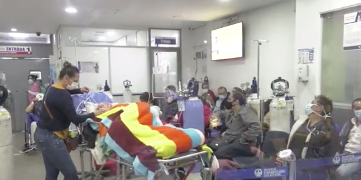 Bogota no ha llegado al pico y los hospitales ya están saturados