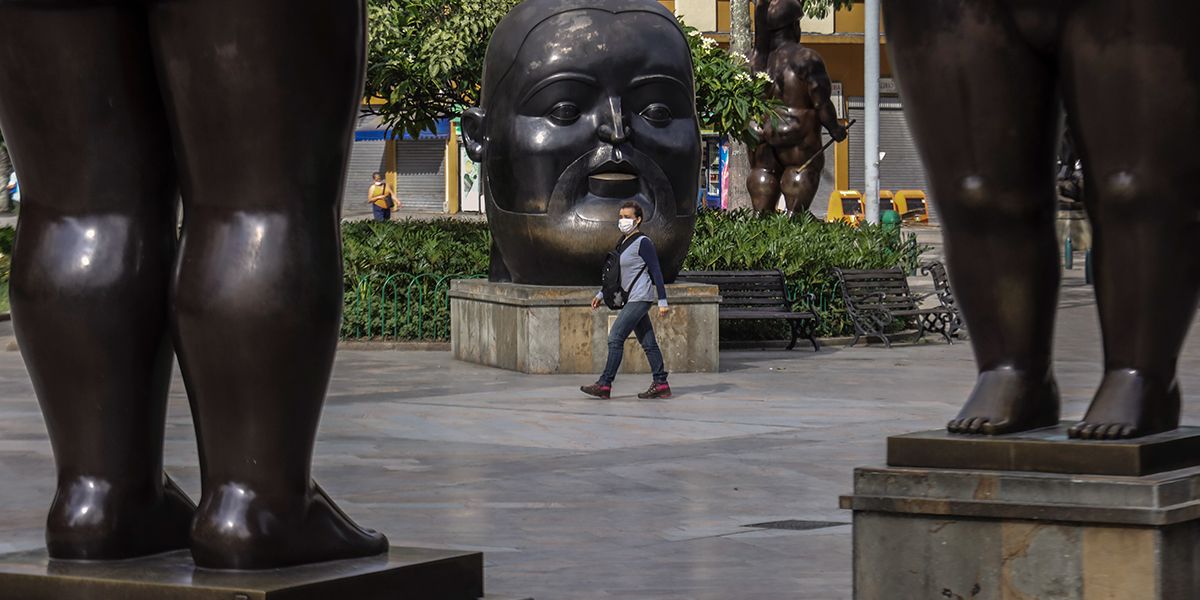 El centro de Medellín entró en cuarentena obligatoria por 14 días