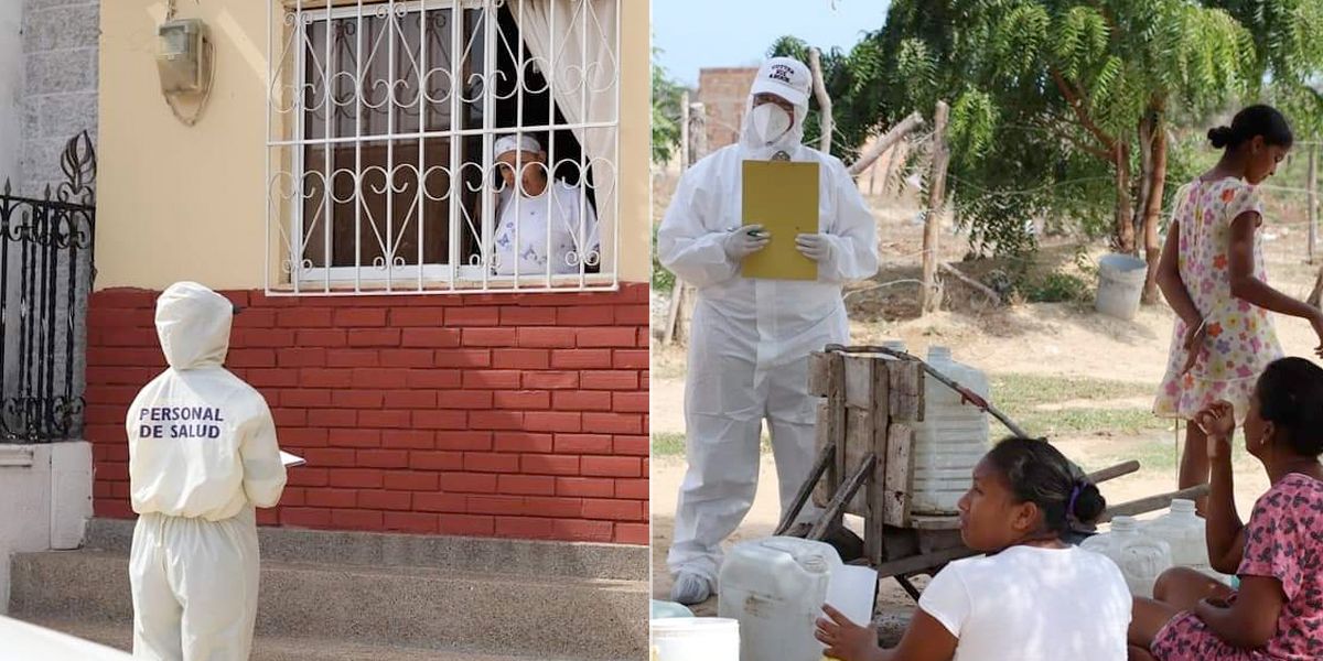 Declaran alerta roja hospitalaria por aumento de contagios en Riohacha, La Guajira