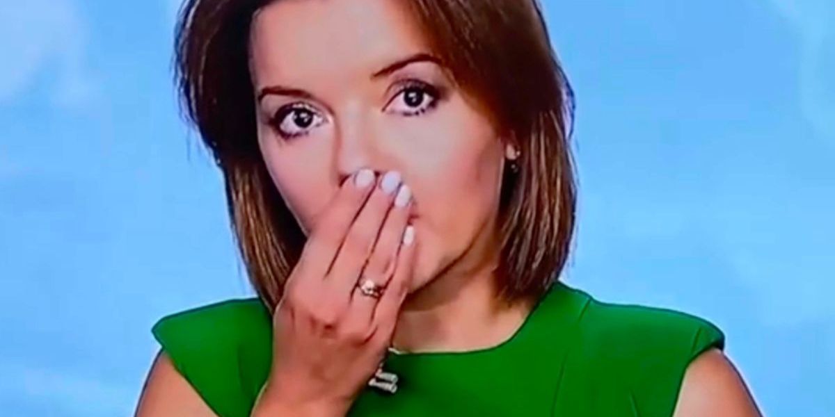 Marichka Padalko video presentadora que se le cae diente en vivo