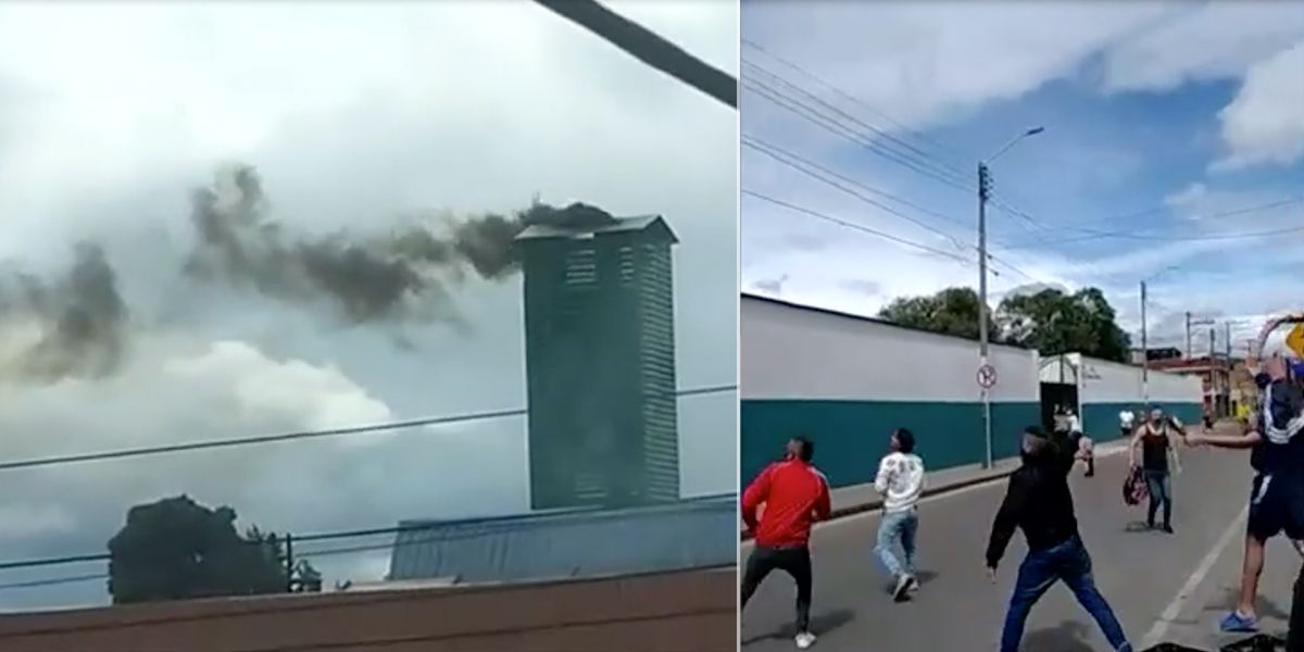 (Video) Atacan a piedra un horno crematorio que incinera los fallecidos por COVID-19 en Fontibón