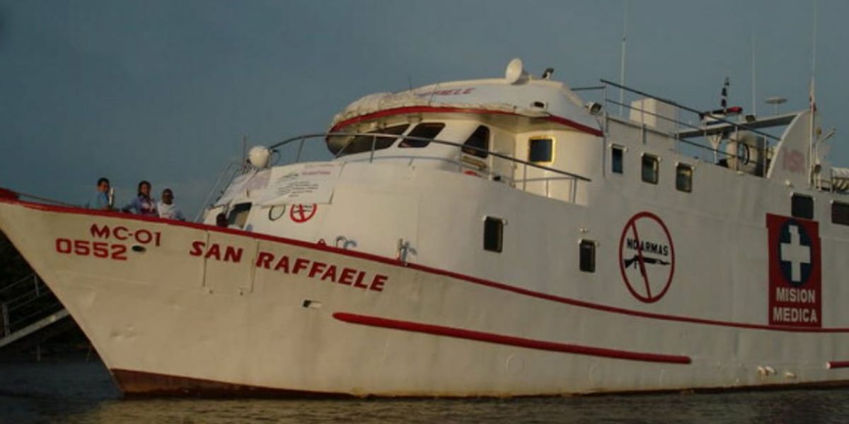 Recuperan elementos robados del barco hospital San Raffaele en Buenaventura