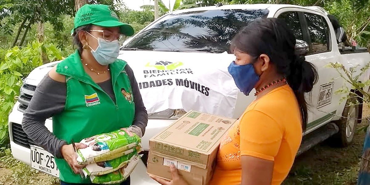 ICBF atiende a familias Embera Katío afectadas por el conflicto en Córdoba