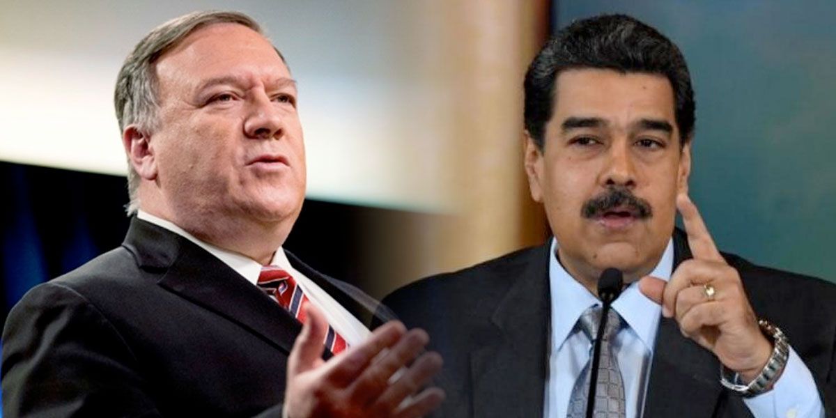 Pompeo descarta que EE. UU. negocie con Nicolás Maduro