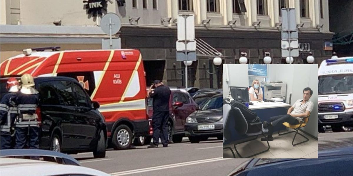 Capturan a hombre que se atrincheró en un banco de Kiev y amenazó con hacer explotar una bomba