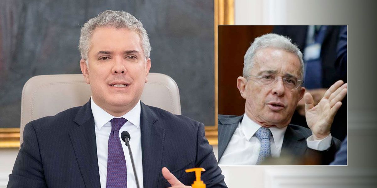 Presidente Duque lamenta que a Uribe “no se le permita defenderse en libertad”