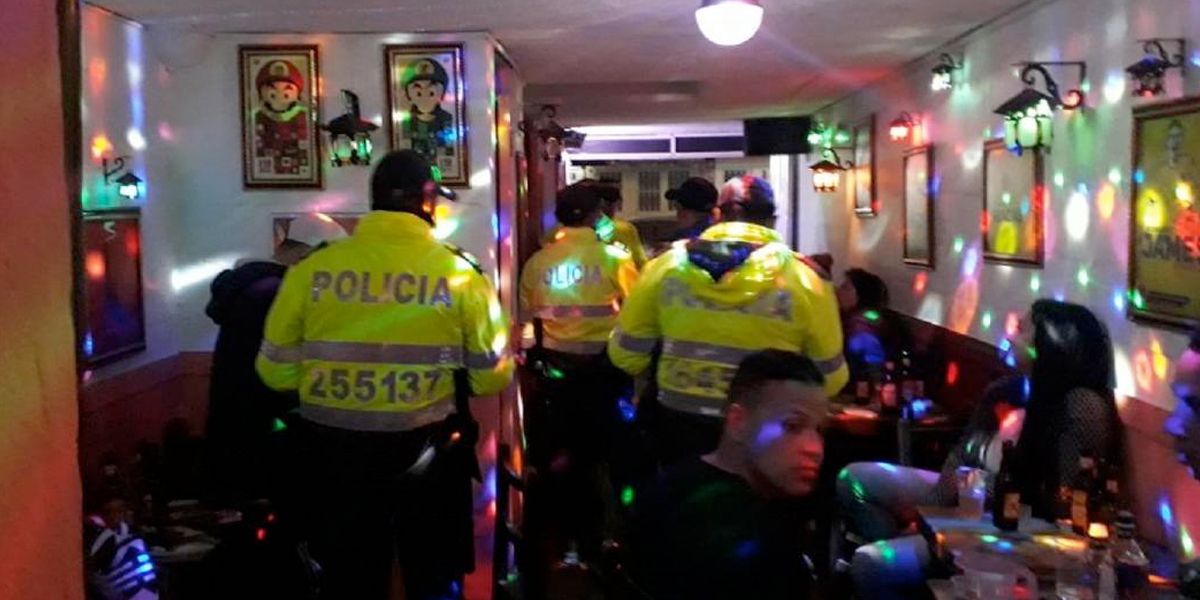 Fiestas ilegales Bogotá