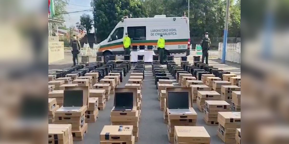 Boletín #4: Recuperan 1.200 computadores robados en el Valle