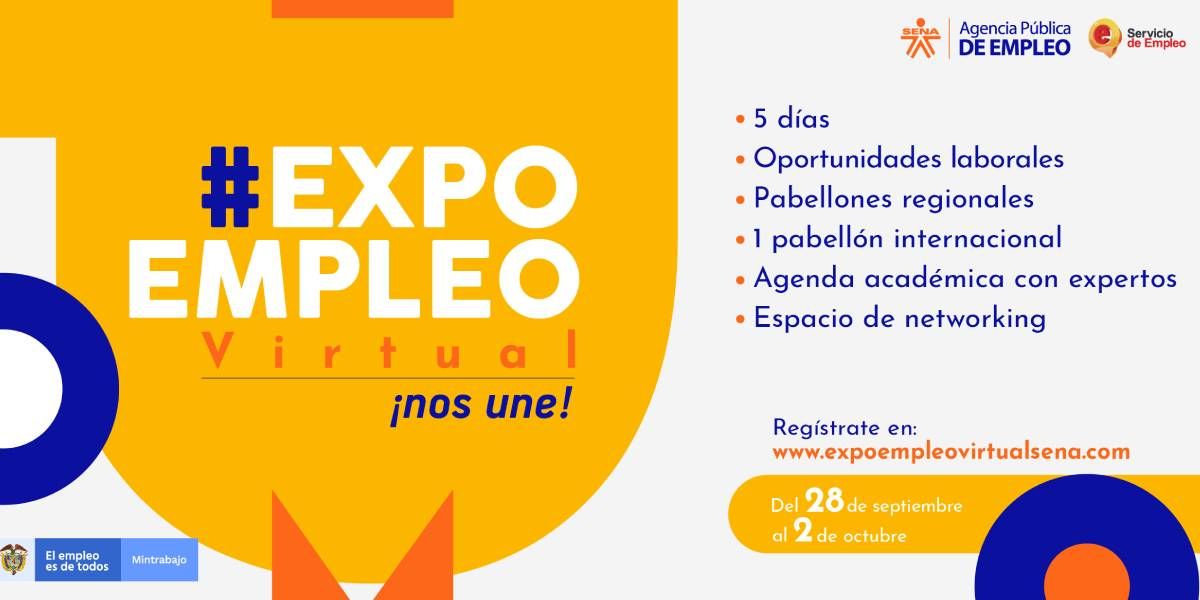 ExpoEmpleo Virtual 2020: una oportunidad del SENA para conseguir trabajo