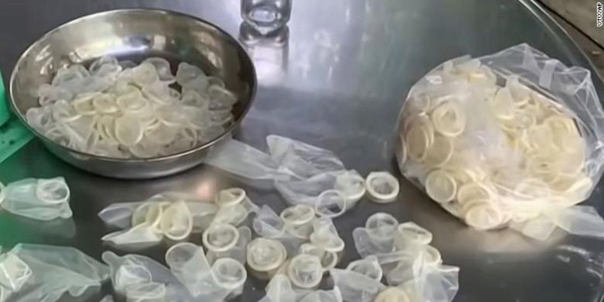 condones usados vietnam que pretendian vender como nuevos