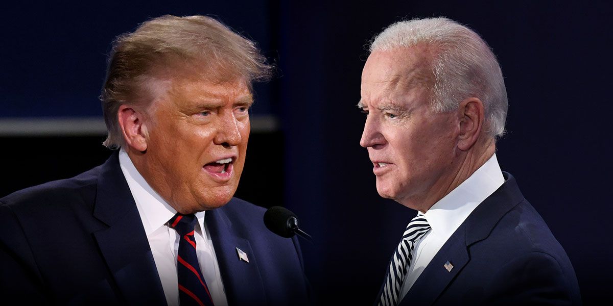 Donald Trump y Joe Biden