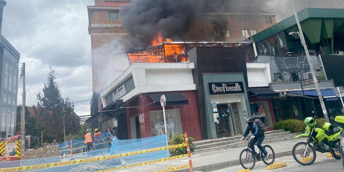 Incendio Bogotá