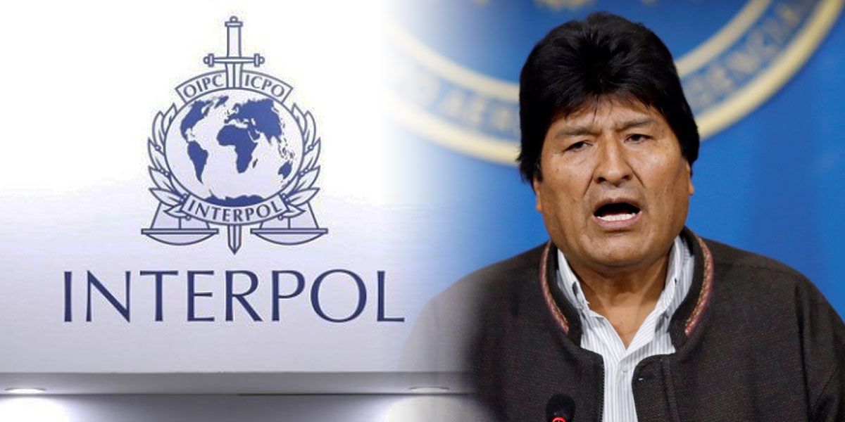 Interpol Evo Morales Bolivia