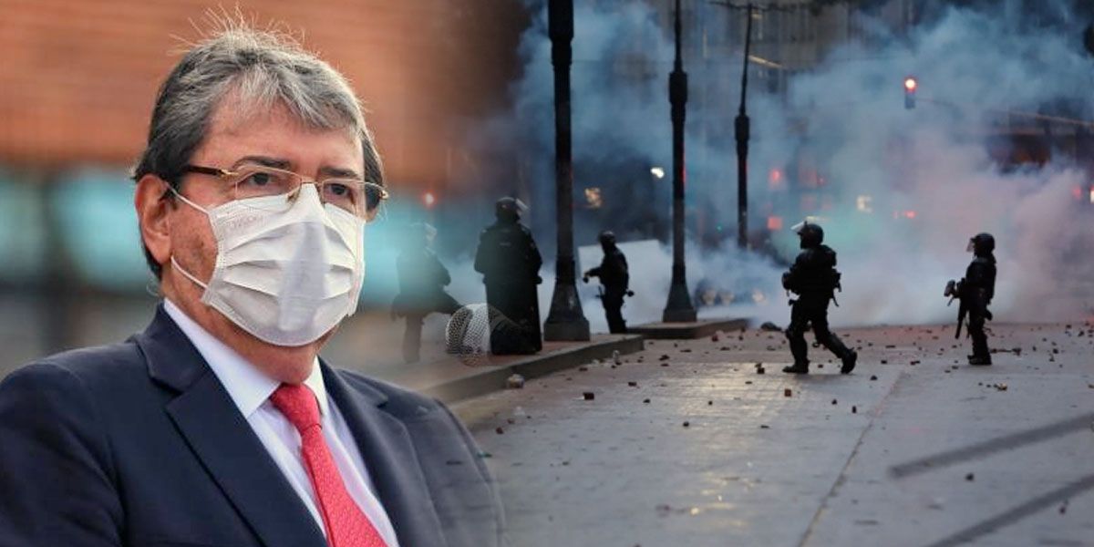 MinDefensa presenta disculpas por excesos de la Fuerza Pública durante protestas
