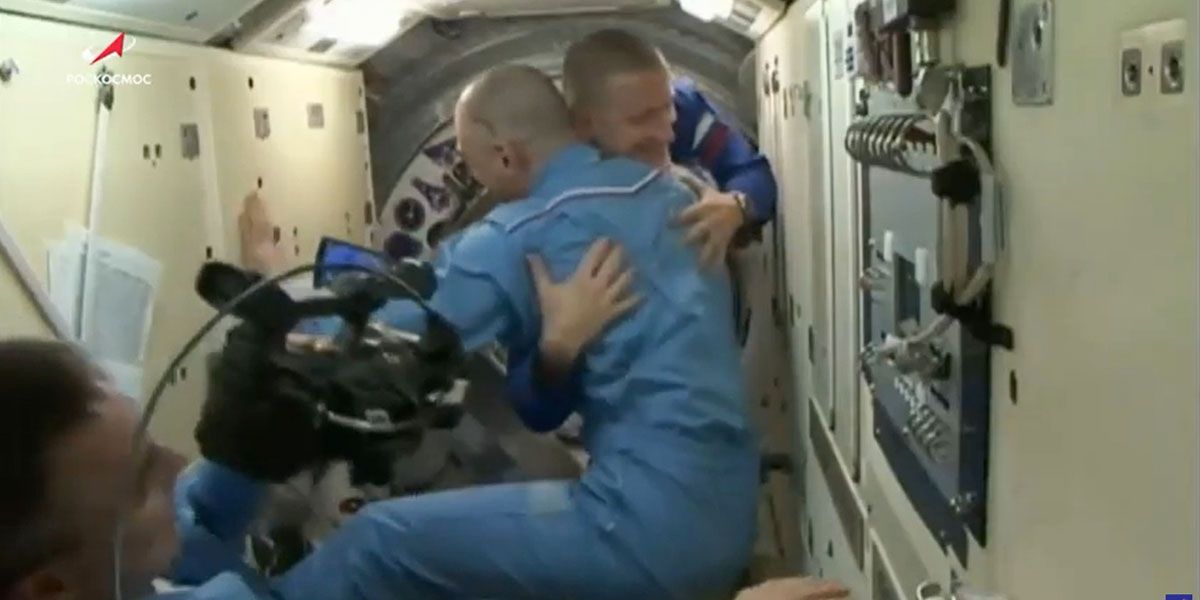 Astronautas Estación Espacial Internacional