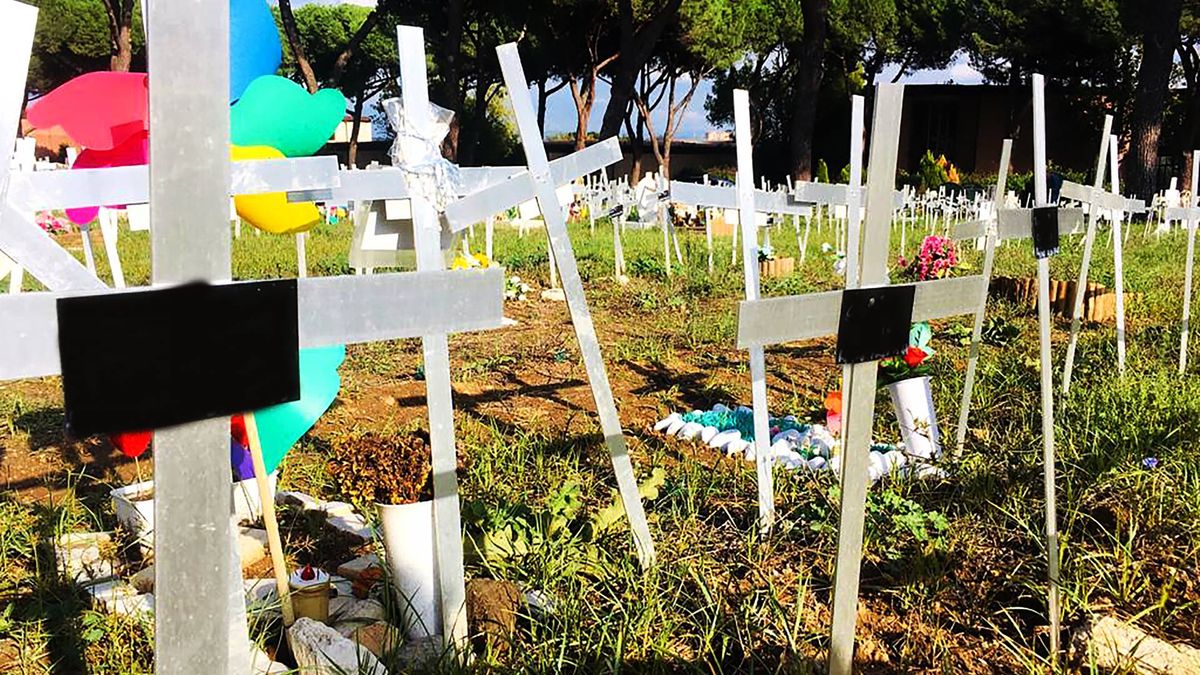 Cementerio de fetos Italia