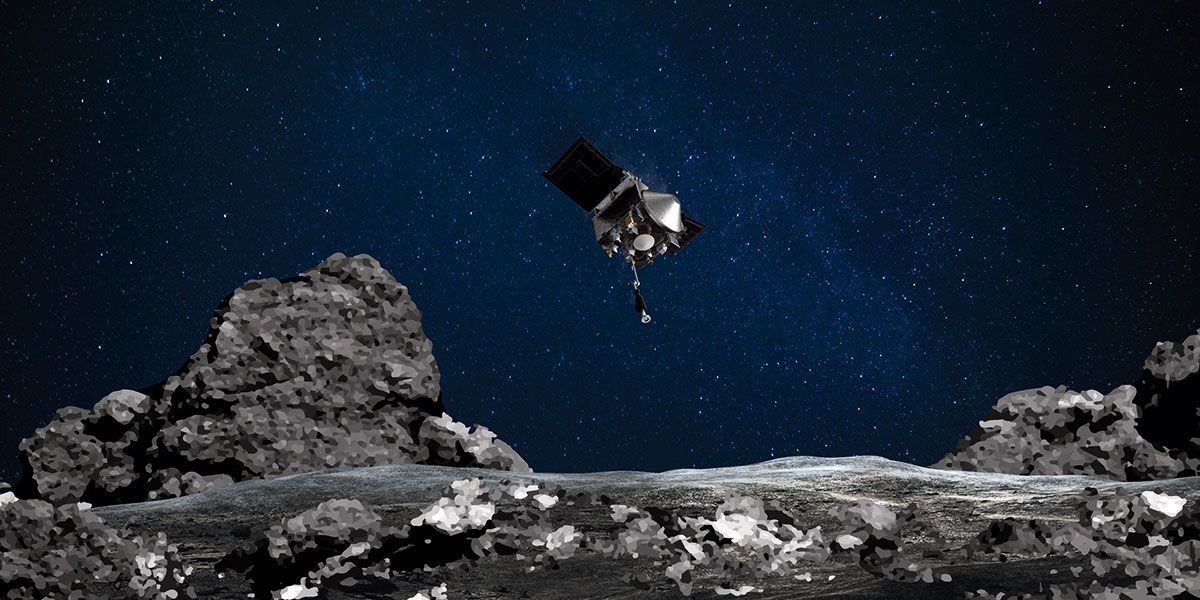 La Nasa aterriza por primera vez en un asteroide y recoge muestras