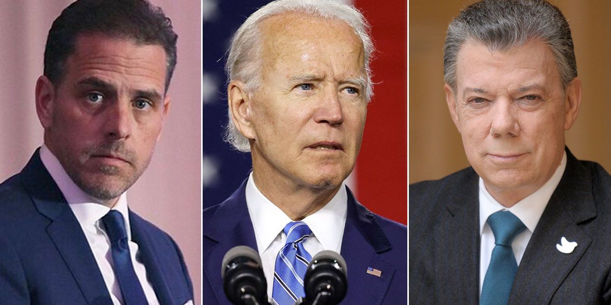 Hunter Biden, Joe Biden y Santos