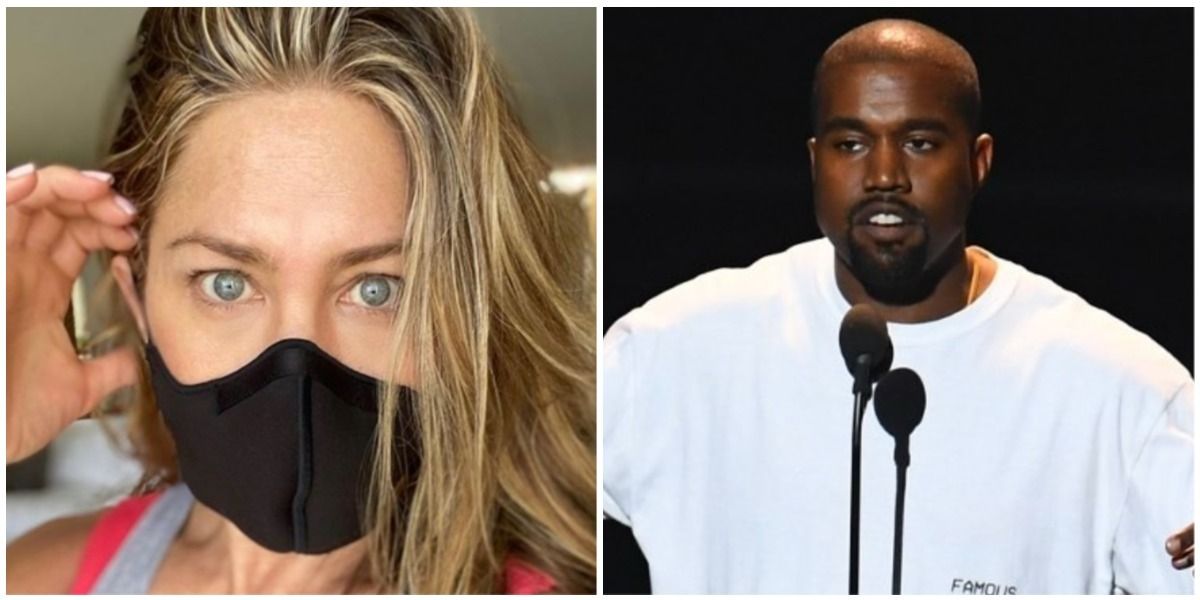 Kanye West le respondió a Jennifer Aniston, por pedir que no voten por el rapero