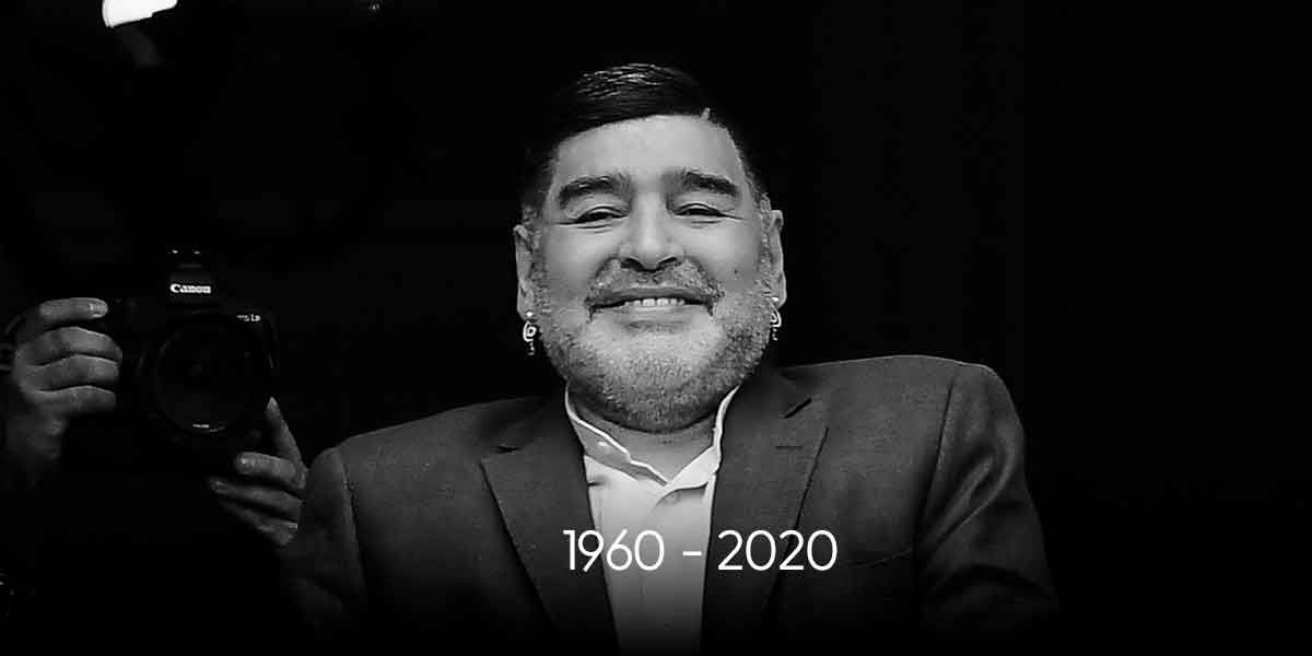 Murió Diego Maradona, ídolo mundial del fútbol