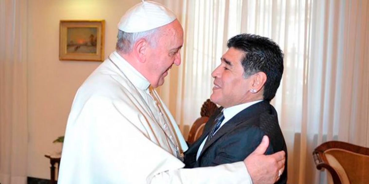 Papa Francisco se pronuncia tras la muerte de Diego Armando Maradona