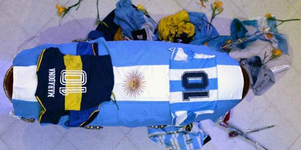 Último adiós: Argentina despide a Diego Maradona