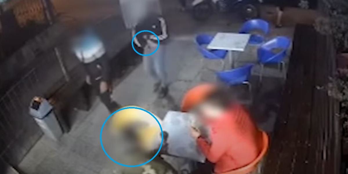 video policia civil dispara ladrones robo heladeria donde esta su hijo uruguay