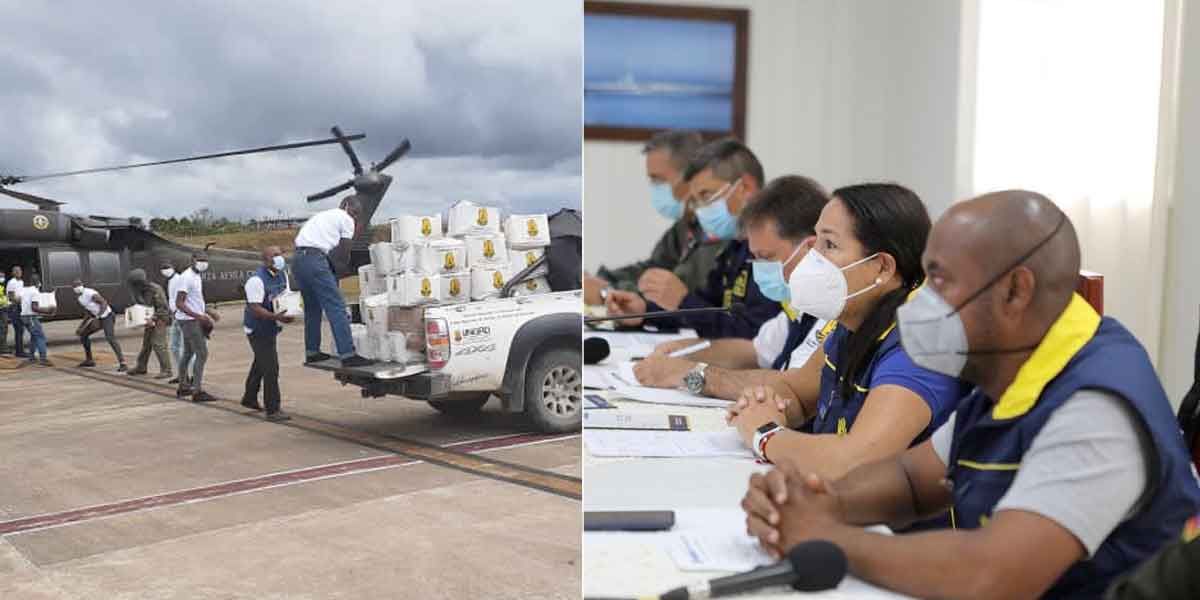 San Andrés Providencia Santa Catalina Damnificados Ayudas Unidad Nacional para la Gestión del Riesgo de Desastres