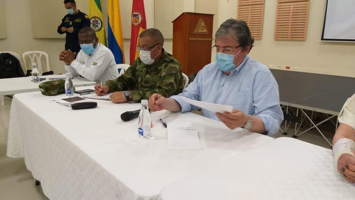 MinDefensa anuncia recompensa por masacre en Cauca