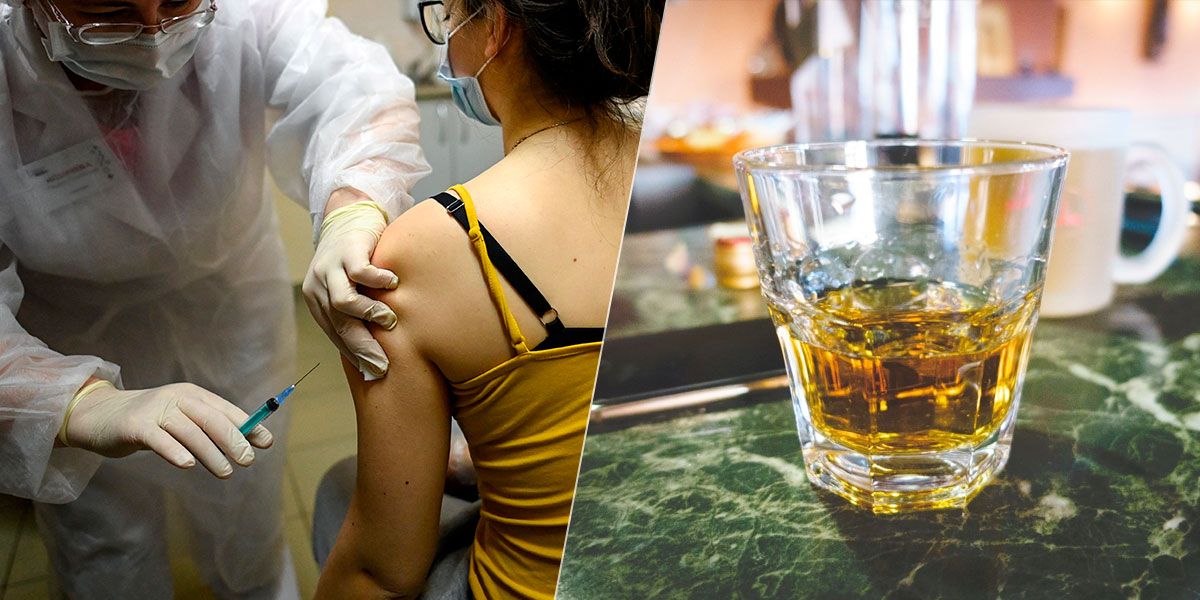 En plena Navidad y Año Nuevo prohíben el trago en Rusia por vacunación