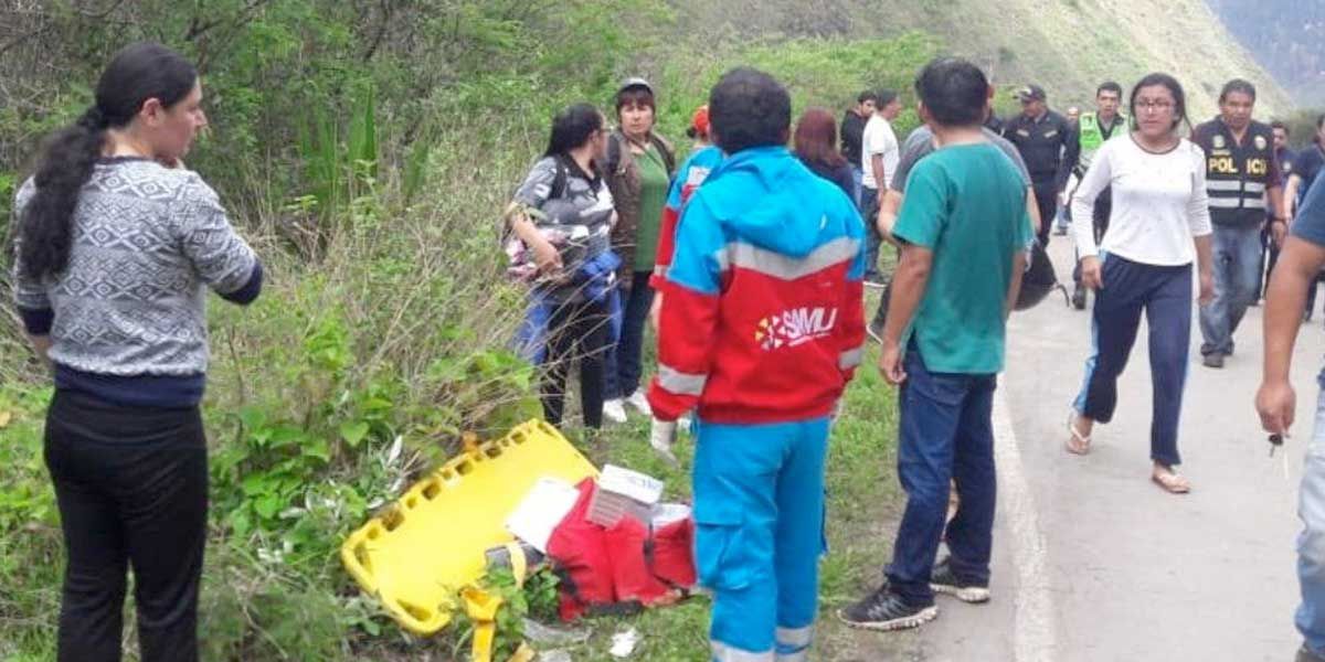 Al menos 10 muertos tras accidente de carretera en el sur de Perú