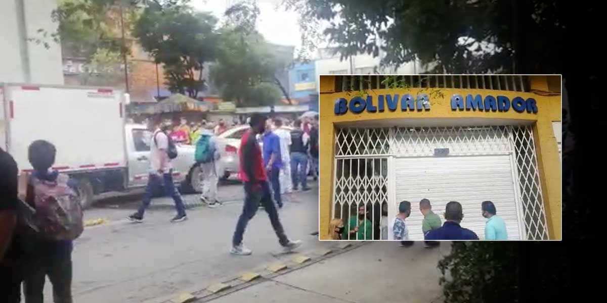 Cinematográfico robo en el centro de Medellín