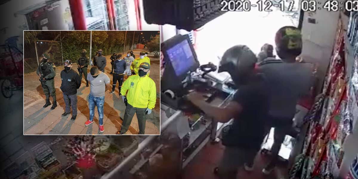 Video: Así siguen operando atracadores de tiendas en Cali