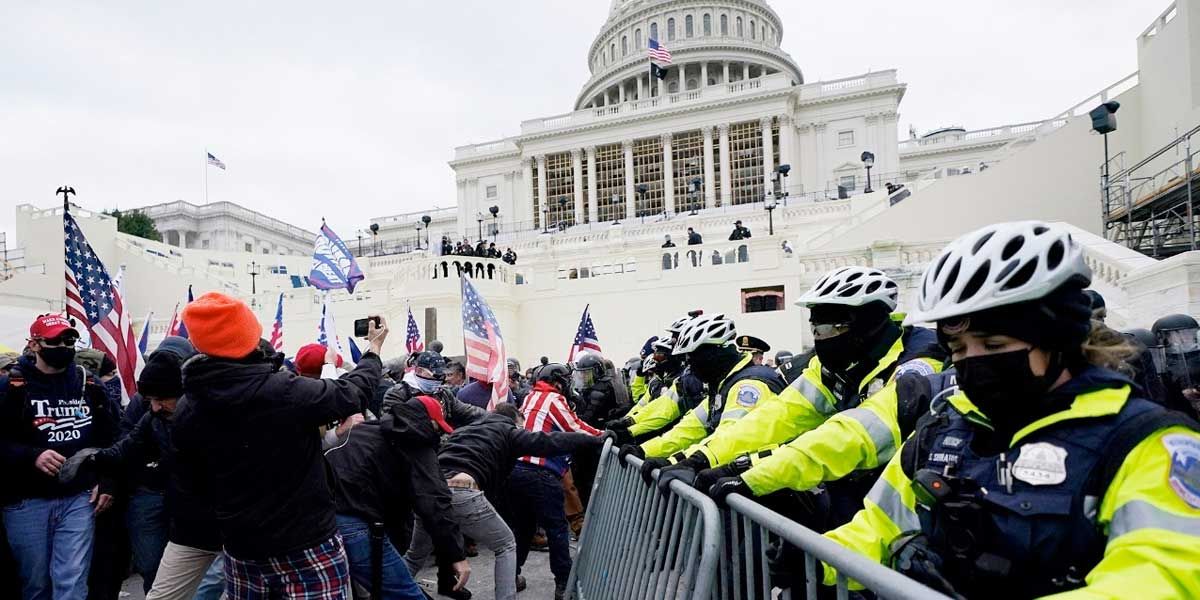 Cierran Capitolio protestas partidarios Trump