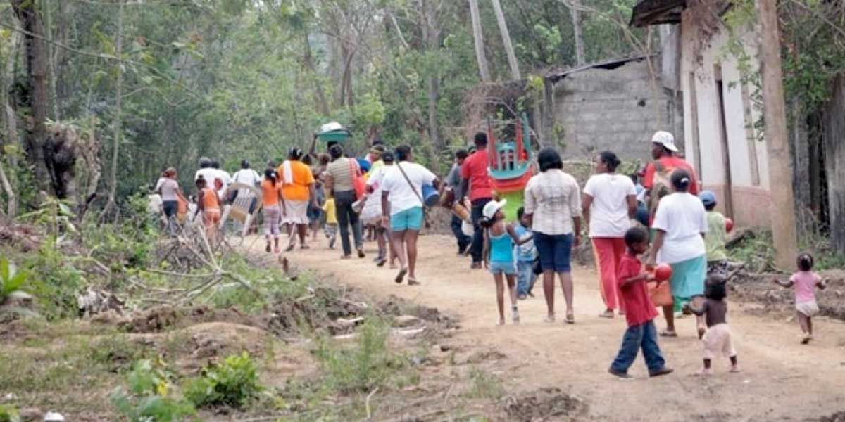 Desplazamiento forzado Colombia Defensoría del Pueblo