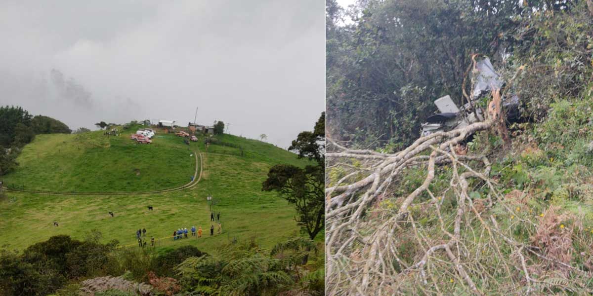 Accidente de avioneta reportada como desaparecida deja un muerto en Bojacá, Cundinamarca