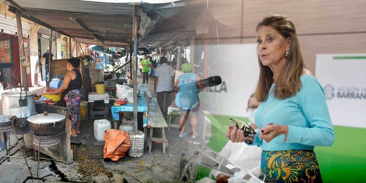 Barranquilla Vicepresidenta Marta Lucía Ramírez Trabajadores informales