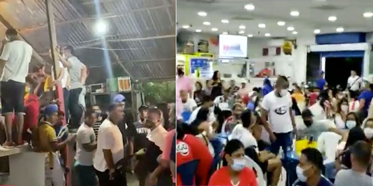 Sorprenden a más de 120 personas en una gallera de Barranquilla