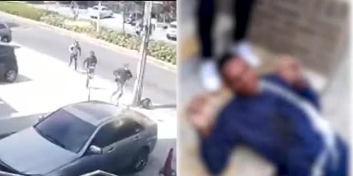 presunto ladron celulares asesinado en barranquilla video