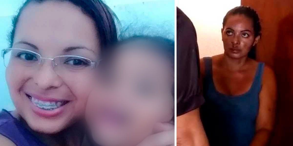 mujer asesino hija saco ojos lengua y se los comio brasil